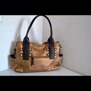 Tignanello leather shoulder bag